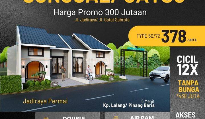 Mau Hunian di Tengah Kota Cluster Jadiraya Permai Medan Sunggal  2