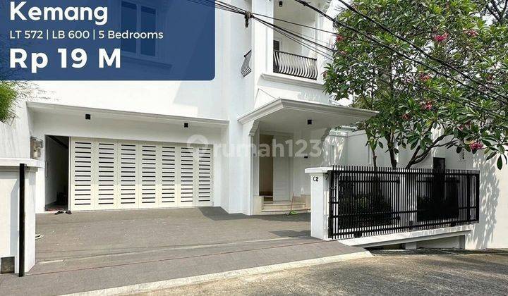 Rumah Kemang bangunan Baru SHM Bagus 1