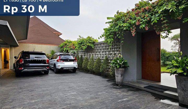 Rumah Tanah Luas Veteran dekat Pondok Indah 1