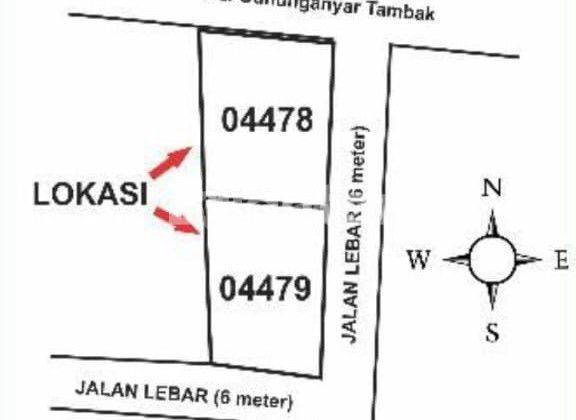 TANAH LOKASI STRATEGIS KOMPLEKS GUDANG INTERSECTION OERR TEPAT DI 0 KM  DEKAT MERR DAN TOLL JUANDA 1