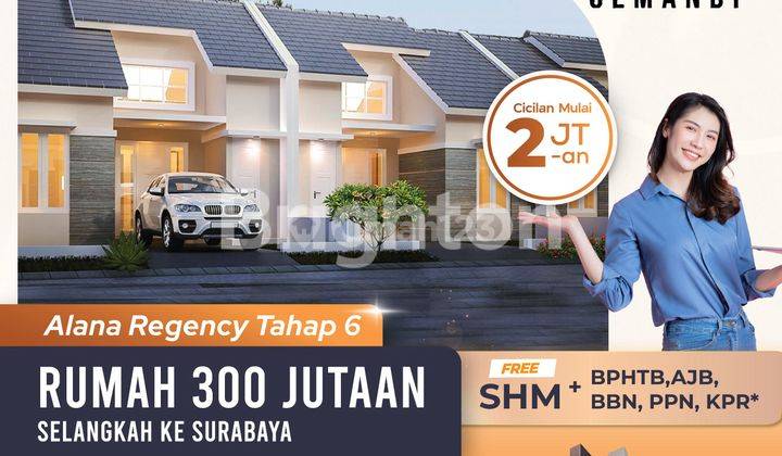 RUMAH BARU ALANA CEMANDI TAHAP 6 DEKAT JUANDA DAN MERR 1