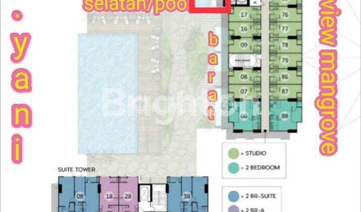 APARTEMEN BESS MANSION TYPE STUDIO DEKAT PUSAT KOTA DAN ROYAL PLAZA 2