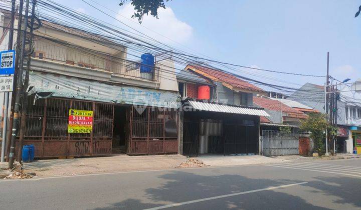 Pasti murah Rumah lelang di pinggir Jl Mawar Merah Raya LT 127 meter ,2 lantai Duren sawit  2