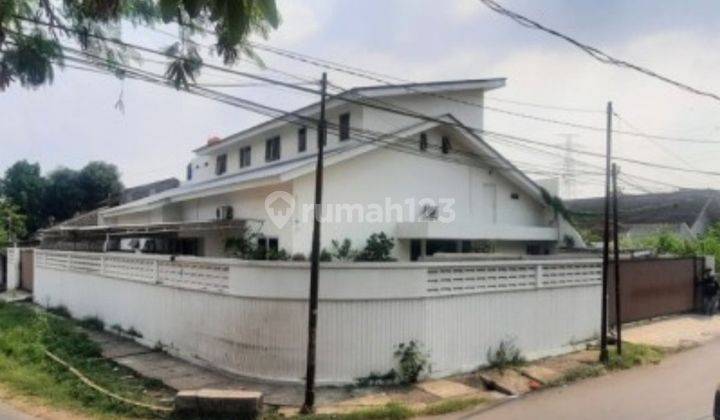 Jual Lelang Rumah Hook 622meter ,2 Lantai , Dekat Bkt   Di Bambu Duri Pondok Bambu Jaktim 1