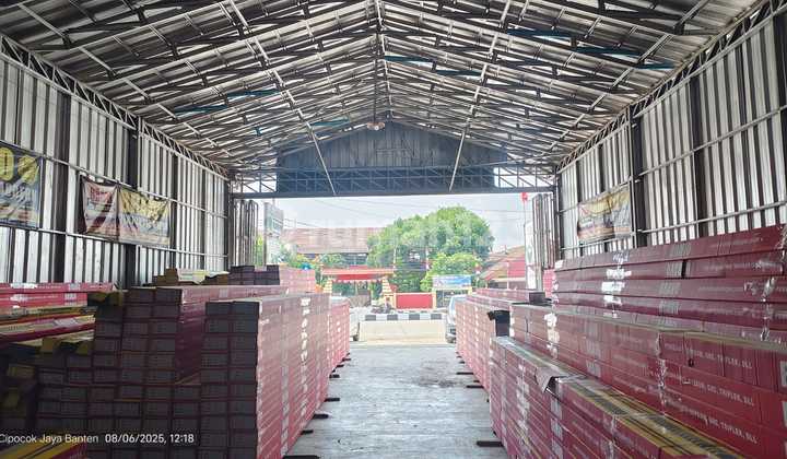 For Sale Cheap Business Space and Warehouse On Jl Raya Petir Serang