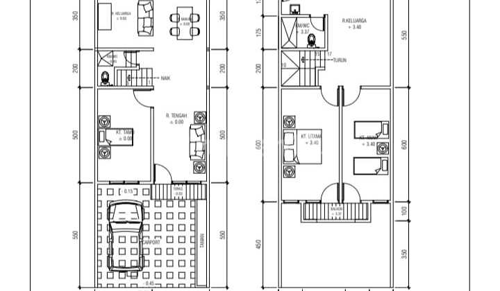 RUMAH CLASSIC MINIMALIS WISMA MUKTI KLAMPIS 2