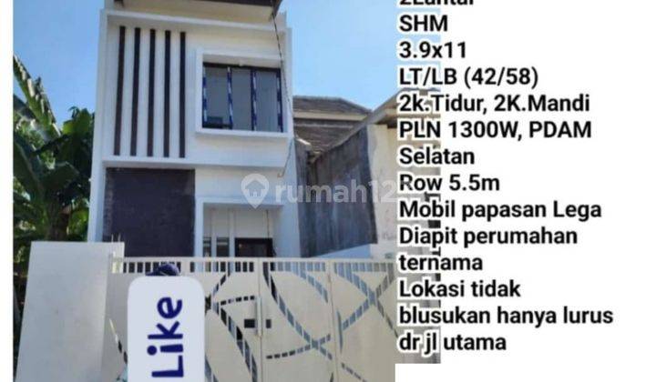 Rumah Murah Strategis di Jl Jelidro Selangkah Dengan Pakuwon Mall 1