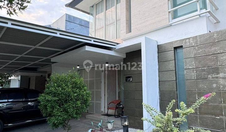 Rumah 2 Lantai Siap Huni Harga Murah Pakuwon Indah The Mansion 1