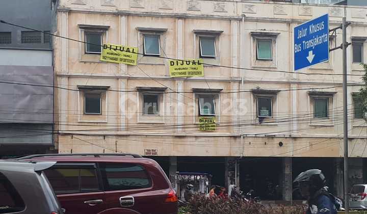 Ruko Cck Usaha Kantor Murah Bgt 3 Lt Di Jl Gajah Mada, Jakbar