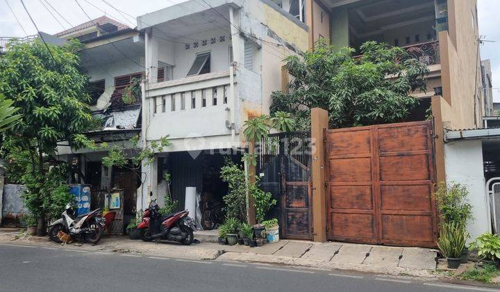 Rumah N Ruko Murah Bgt 2lt di Jl F Raya, Harapan Mulia, Kemayoran 2