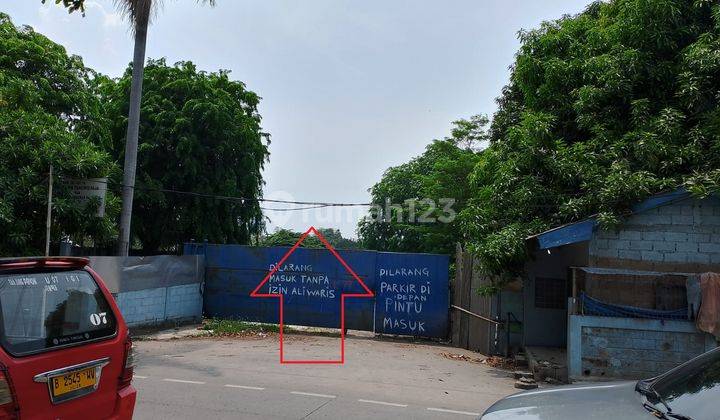 Tanah Komersil Murah Bgt di Jl Raya Pengangsaan Dua,kelapa Gading 1