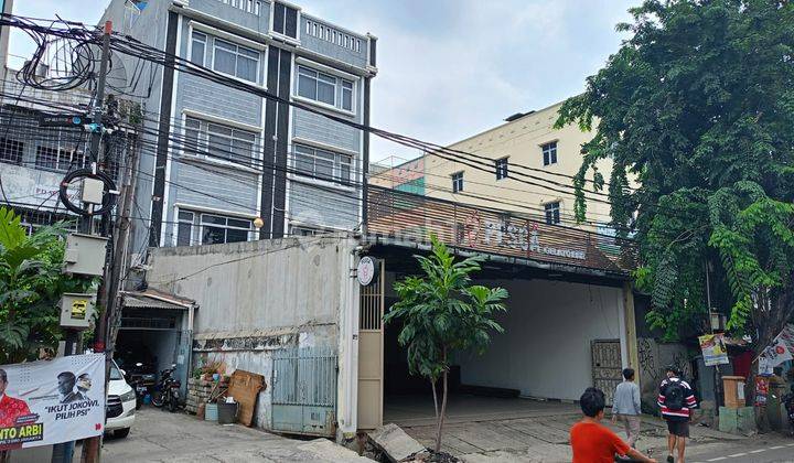 2 Ruko Gandeng Murah 4lt di Jl Kh Moh Mansyur Raya,tanah Sereal 2