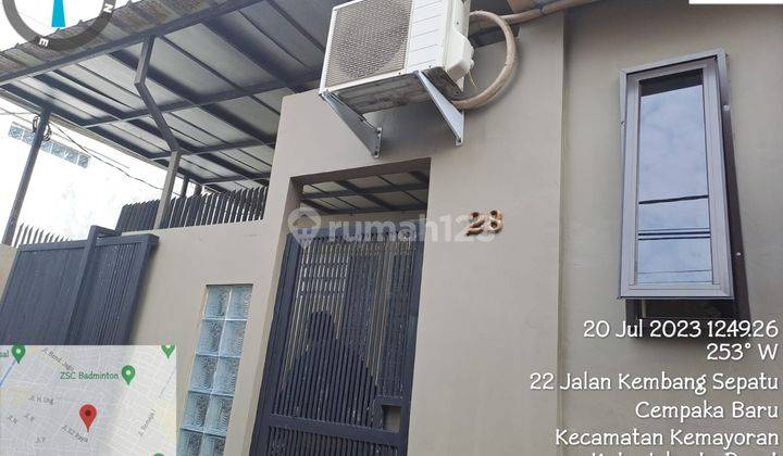 Rumah Murah di Jl Kembang Sepatu,cempaka Baru,kemayoran 1