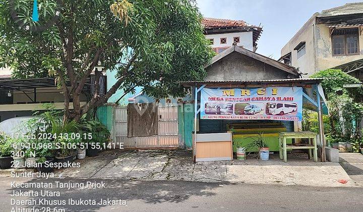 Rumah Murah 2lt di Jl Sesdakes 20,sunter Jaya,tanjung Priok 1