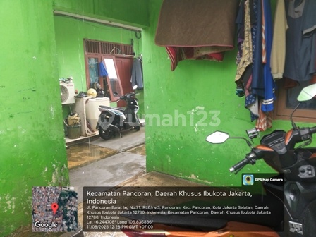 Rumah Murah 2Lt di Jl Pancoran Barat Ix,Pancoran