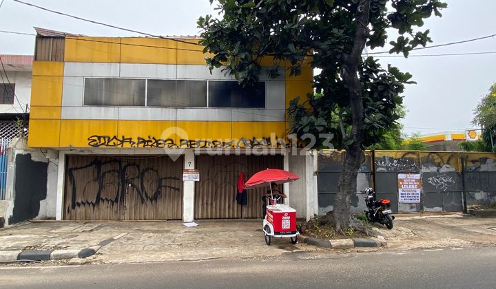 2-story shop house with cheap land on Jalan Kemanggisan Utara Raya, Kemanggisan 2