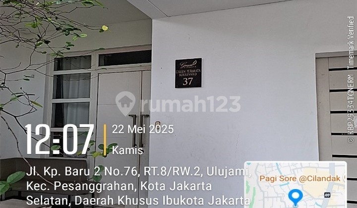 Rumah Murah 3lt di Jl green permata boulevard,ulujami 2