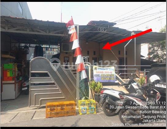 Rumah murah di Jl Swasembada barat,Kebon Bawang,Tanjung Priok