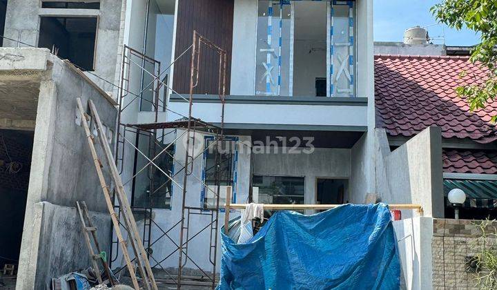 Dijual Rumah 2lt Bangunan Mandiri Di Blok Terdepan Villa Melati Mas 1