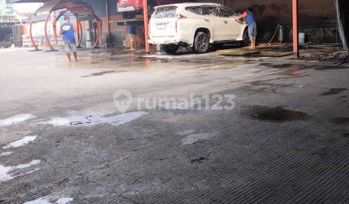 Kavling + Usaha Carwash Yang Masih Beroperasi Di Alam Sutera