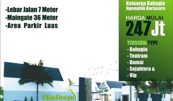 Shafeeya Residence Kartasura Rumah Murah Desain Mewah 4