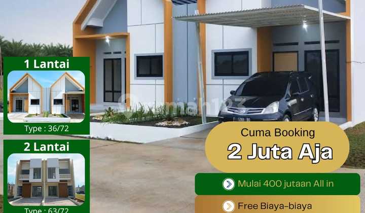 New Cozy House Free Fees Strategic Location in Bogor