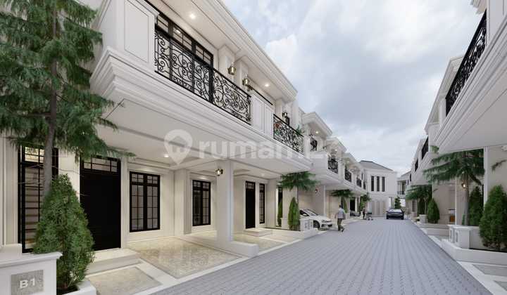 Townhouse American Style di Ciracas Jakarta Townhouse American Style di Ciracas Jakarta