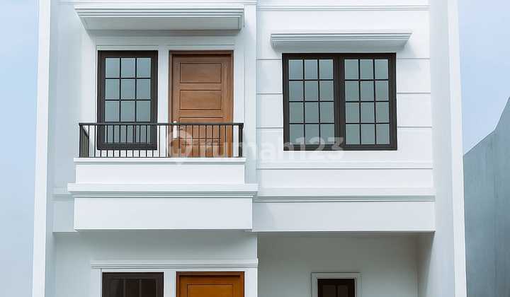 Rumah Baru Dua Lantai Dekat Mabes Tni Cipayung Jakarta
