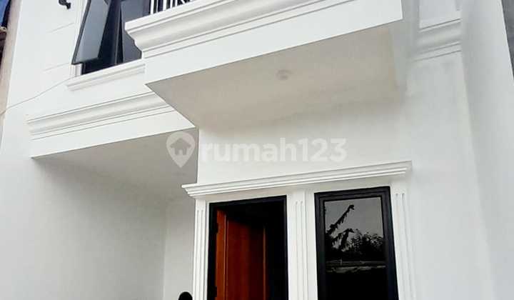 Two-Story New House Near TNI Headquarters Cipayung Jakarta
