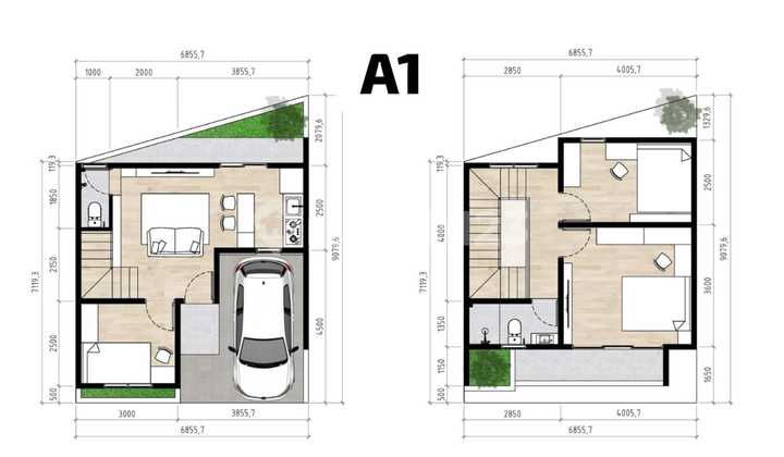 Rumah Baru Kpr Dan Cash Di Bintara Akses 2 Mobil Stock Terbatas 2