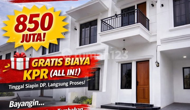 Rumah Baru Ready Dekat Mabes Tni Cipayung Jakarta Timur