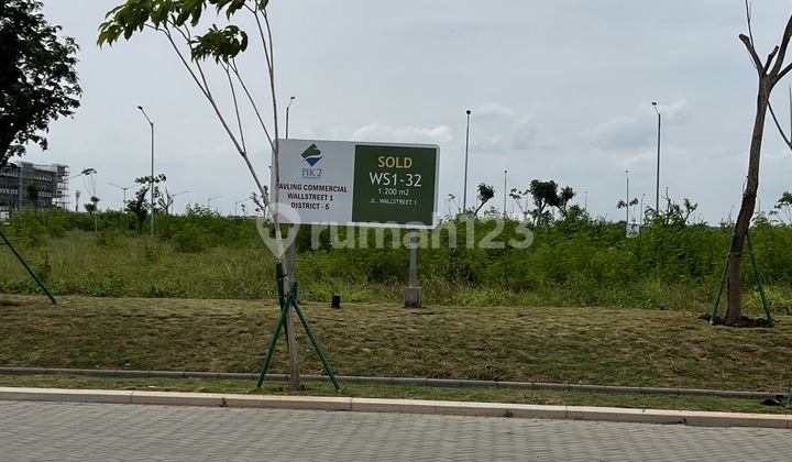 Kavling Komersil Pik2 Wallstreet (1.200M2) - Posisi Bagus 1