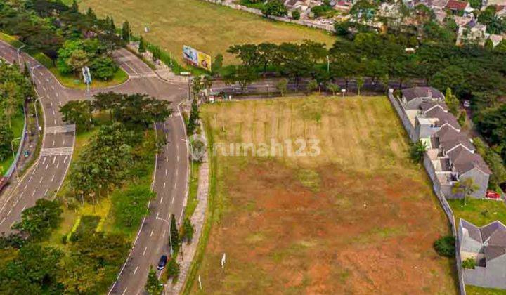 Kavling Komersil Bsd Sebrang Ice Hall 7300m2 Bisa 25 Lantai 1