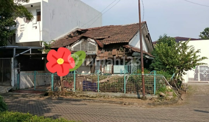 Kavling murah jarang ada depan taman di Puri Gardena 2