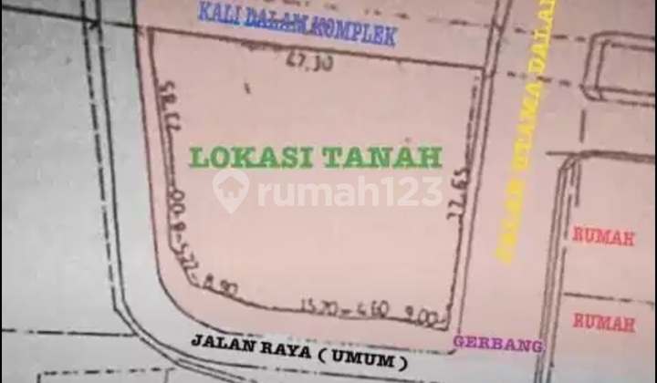 Kavling Murah Ijin Komersil Posisi Boulevard Strategis Di Citra Garden 2 2