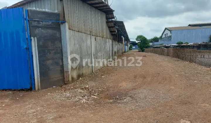 Gudang Samping Tol Pik2 Posisi Hoek Akses 40" Di Dadap Salembaran