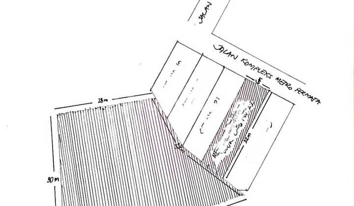 Termurah Tanah dan Rumah Masih Nego Legalitas SHM di Metro Permata Karang Tengah Tangerang