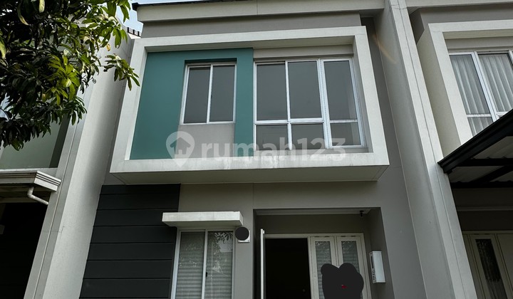 For Sale: A nice, neat, minimalist 2-story house ready to occupy in the Agnesi Cluster - Gading Serpong. Atefa.