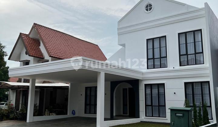 Dijual Rumah 2 lantai bagus rapih American Classic Style di Sutera Cemara Alam Sutera - ivnefa