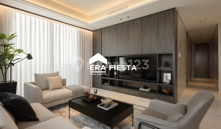 Forsale Apartment Saumata Suites Alam Sutera Type 3Br Furnished with Modern Luxury - DeeEfgs 2