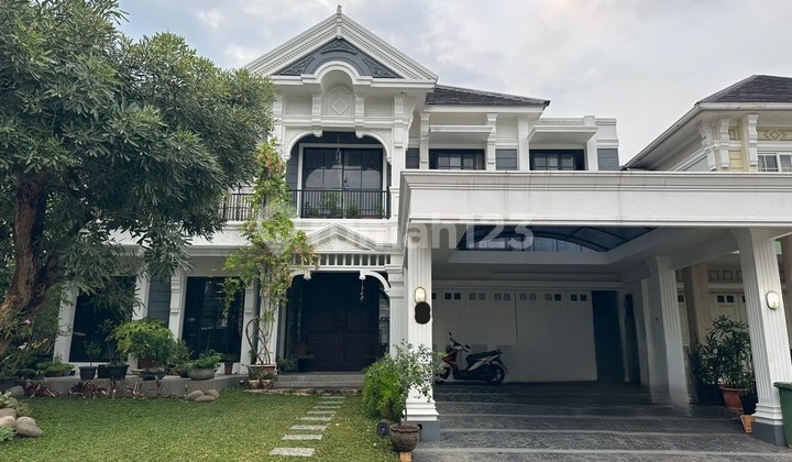 Dijual Rumah Classic 2 lantai Rapih ada Ruang Fitnes di Victoria River Park, BSD City. Byn