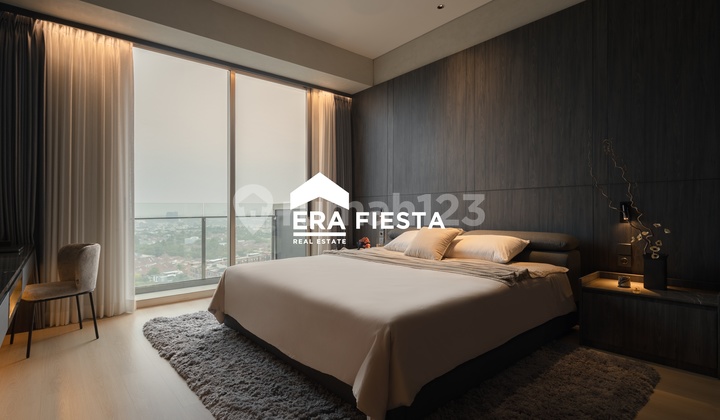 Forsale Apartment Saumata Suites Alam Sutera Type 3Br Furnished with Modern Luxury - DeeEfgs