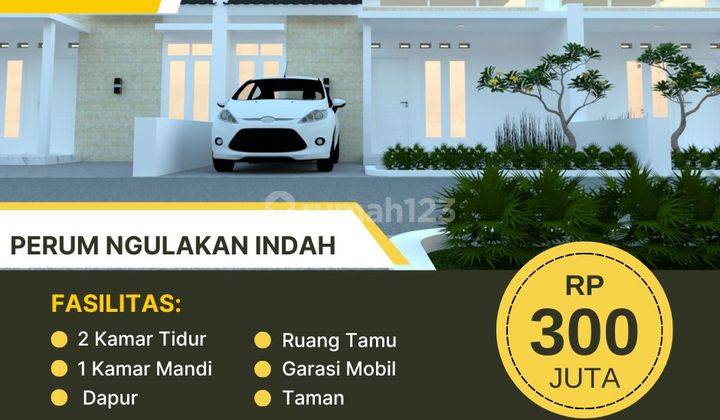 RUMAH SIAP BANGUN 2 KAMAR TIDUR 10 MENIT DARI BANDARA YIA 1
