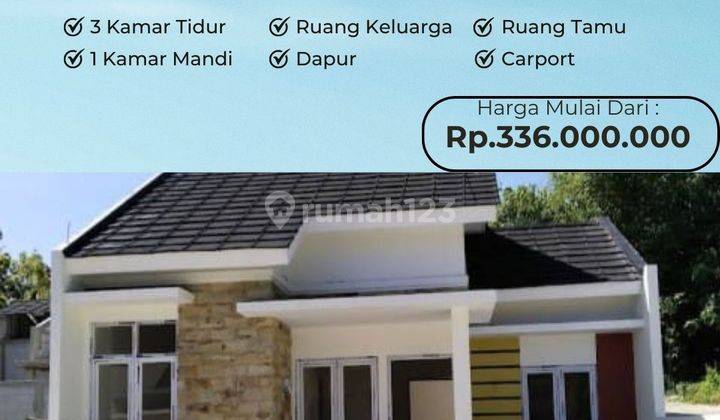 Rumah Modern Paling Laris Harga Istimewa di Kota Jogja 1