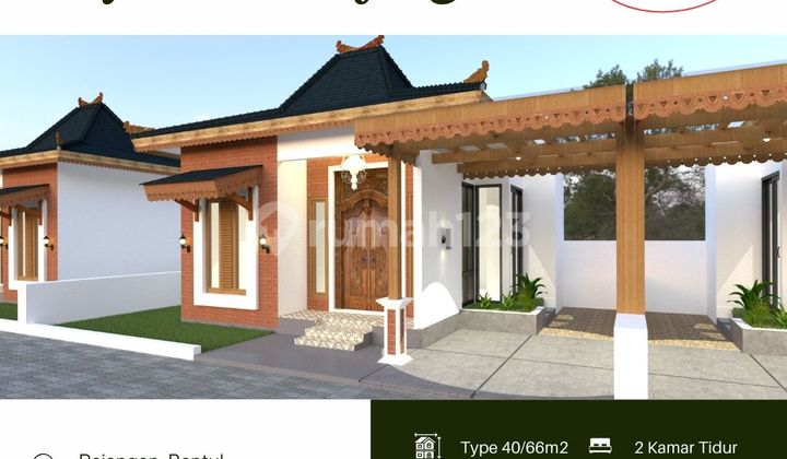 RUMAH JOGLO MODERN MURAH SE JOGJA SIPA BANGUN 1