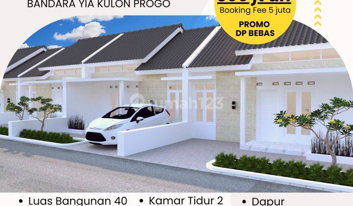 RUMAH MODERN HANYA 5 MENIT DARI STASIUN WATES 1