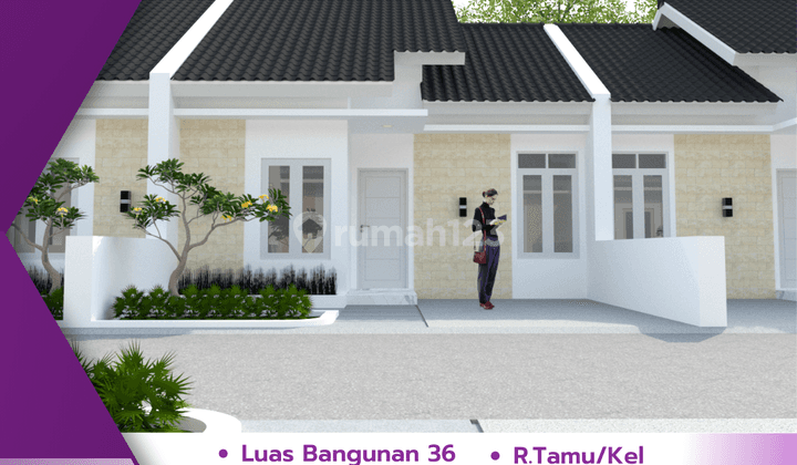 RUMAH MINIMALIS MODERN IMPIAN PASANGAN MUDA DEKAT BANDARA YIA KP 2