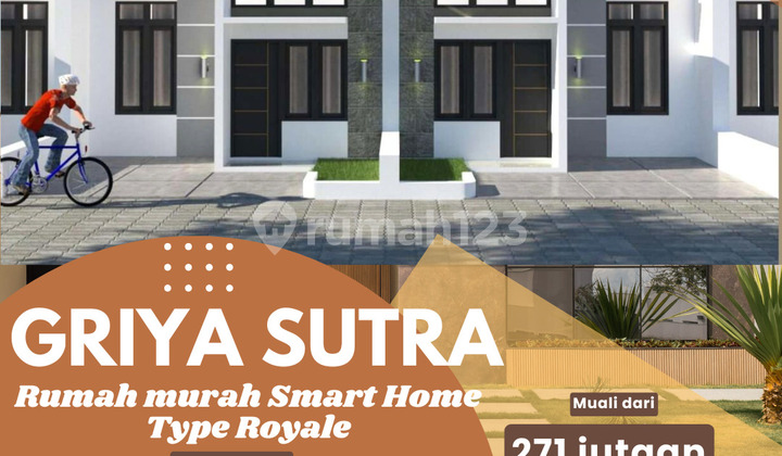 rumah cantik 200 jutaan di jalan Jogja-Wates km 11
