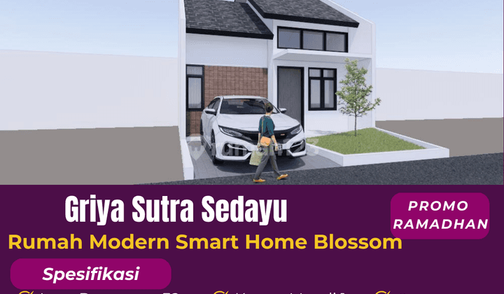 RUMAH MURAH HARGA SPECIAL RAMADAN HANYA 200 JT SAJA SIAP BANGUN   1