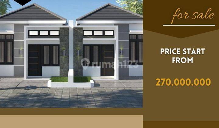 RUMAH MODERN SMARTHOME SISTEM TERMURAH SE JOGJAKARTA 1